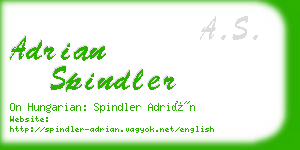 adrian spindler business card